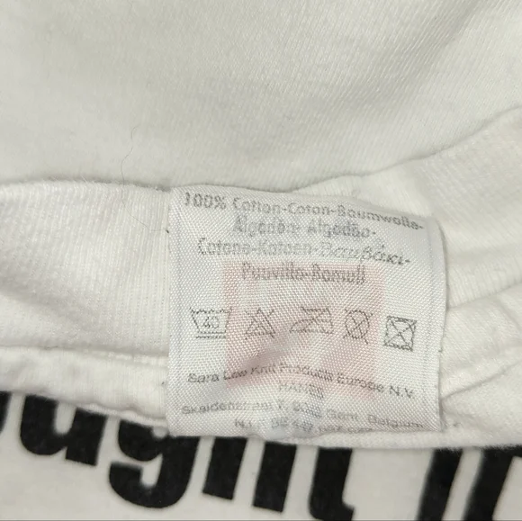 Hanes Top Vintage T-Shirt Size XL Free Press Doncaster Short Sleeve - Picture 7 of 7